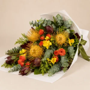 Native flower wrap