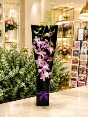 Purple Orchid Tall Box